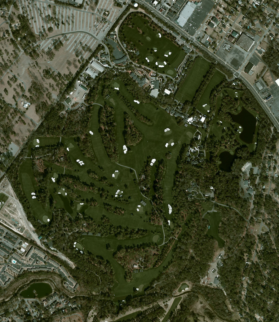 augusta national aerial view